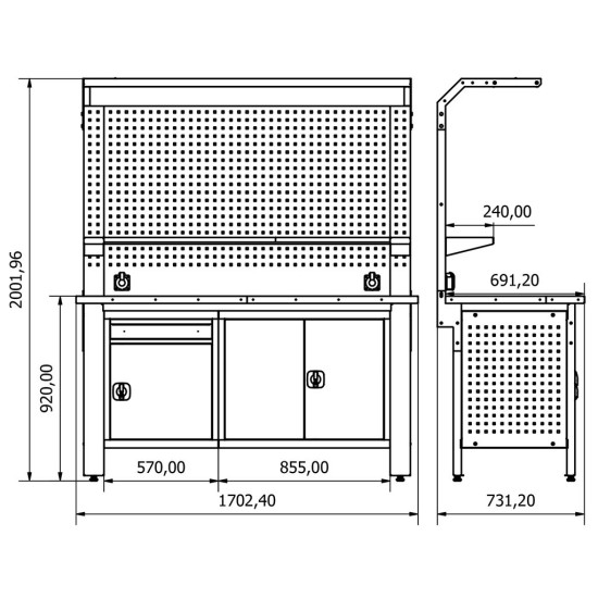Çalışma Tezgahı Sybtmz.36.15.73