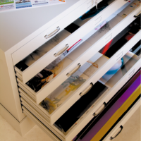 Harita plan dolabı standart