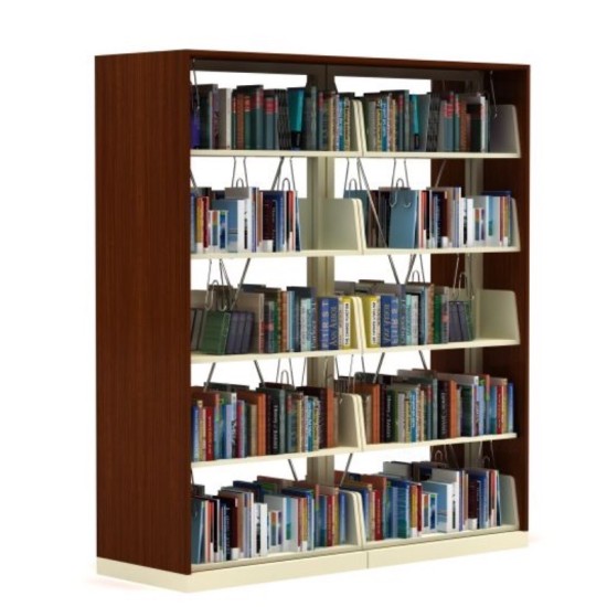 İkili çift yüzlü kitaplık