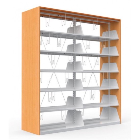 İkili çift yüzlü kitaplık