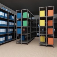 Vidalı raf sistemi D:43