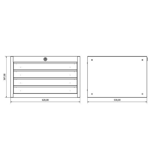 36.18.30.19 Çekmeceli Dolap (x4)