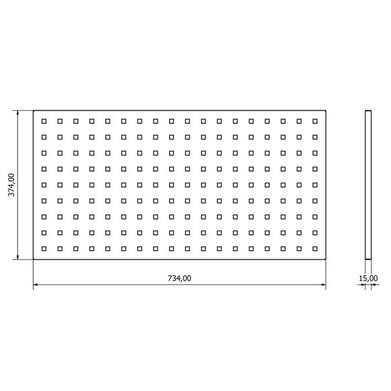 36.18.80.03 Delikli Pano